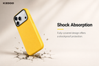 KZDOO MAG NOBLE PU Leather Case For iPhone 17 Pro Max (Yellow)