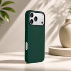 KZDOO MAG NOBLE PU Leather Case For iPhone 17 Pro Max (Green)