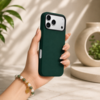 KZDOO MAG NOBLE PU Leather Case For iPhone 17 Pro Max (Green)