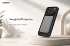 KZDOO MAG NOBLE PU Leather Case For iPhone 17 Pro Max (Black)