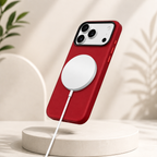 KZDOO MAG NOBLE PU Leather Case For iPhone 17 Pro Max (Red)