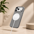 KZDOO MAG NOBLE PU Leather Case For iPhone 17 Pro Max (Grey)