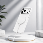 KZDOO MAG NOBLE PU Leather Case For iPhone 17 Pro Max (White)