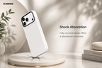 KZDOO MAG NOBLE PU Leather Case For iPhone 17 Pro Max (White)