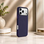 KZDOO MAG NOBLE PU Leather Case For iPhone 17 Pro Max (Purple)