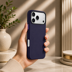 KZDOO MAG NOBLE PU Leather Case For iPhone 17 Pro Max (Purple)