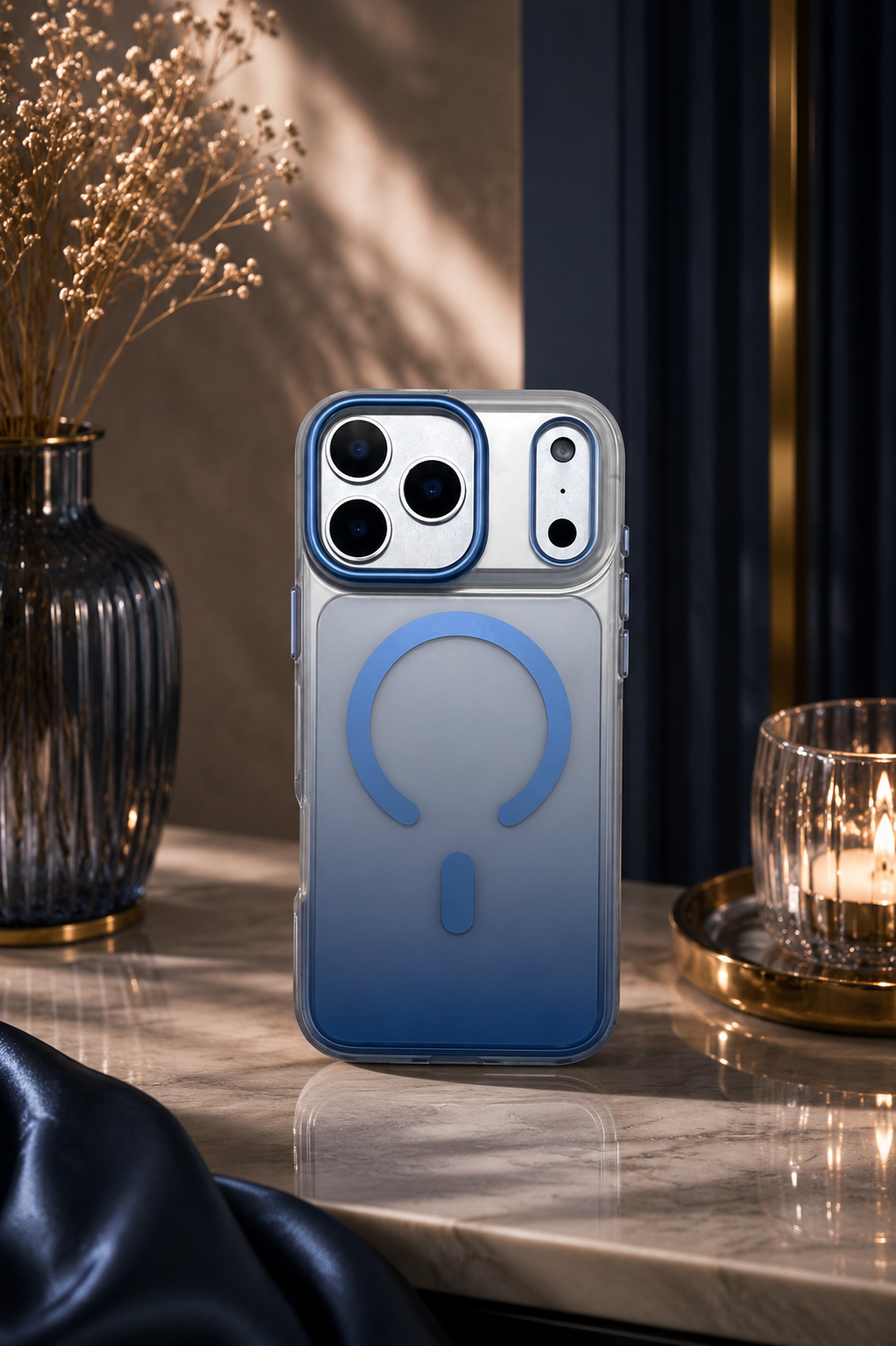 Santa Barbara Polo AUGUS Series Case For iPhone 17 Pro Max / 18 Pro Max (Blue)