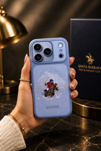 Santa Barbara Polo ICARUS Series Case For iPhone 17 Pro Max / 18 Pro Max (Blue)