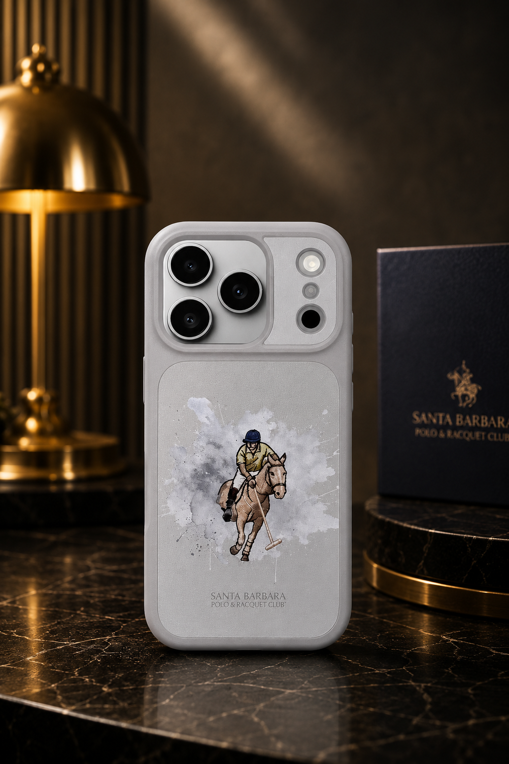 Santa Barbara Polo ICARUS Series Case for iPhone 17/18 Pro & Pro Max - iPhone 17 Pro Max / 18 Pro Max - Grey