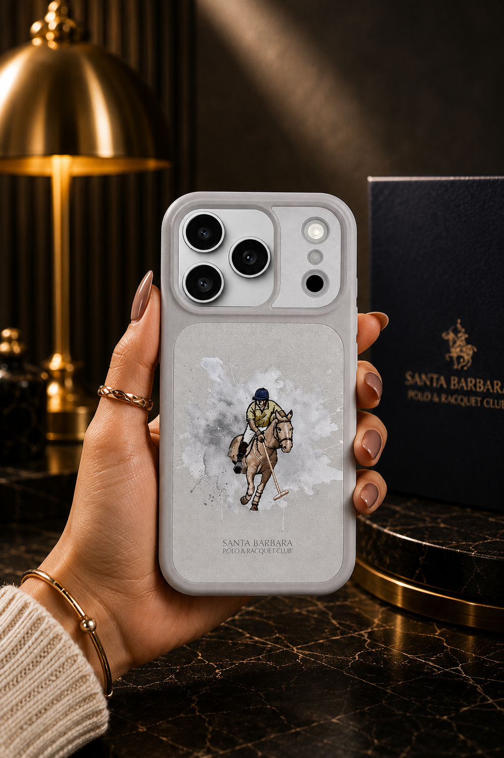 Santa Barbara Polo ICARUS Series Case for iPhone 17/18 Pro & Pro Max - iPhone 17 Pro Max / 18 Pro Max - Grey