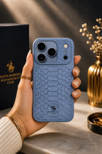 Santa Barbara Polo KNIGHT Series Case For iPhone 17 Pro Max / 18 Pro Max (Blue)