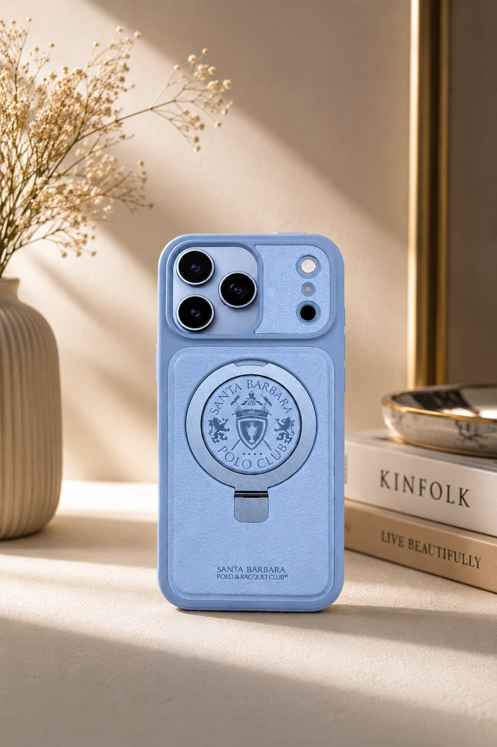 Santa Barbara Polo PRIMO Series Case For iPhone 17 Pro Max / 18 Pro Max (Blue)