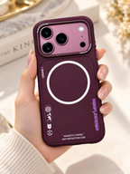 Nimmy Designer Case for iPhone 17/18 Pro & Pro Max - iPhone 17 Pro Max / 18 Pro Max - Burgundy