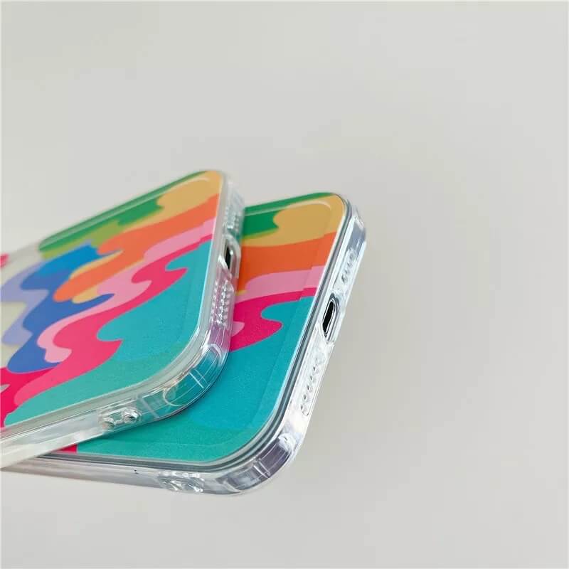 Graffiti Rainbow Classy Soft Case Mobile Case by CoverMeUp - Style 5