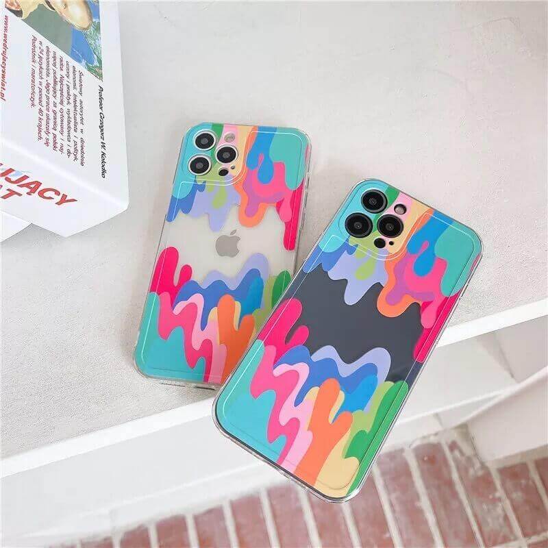 Graffiti Rainbow Classy Soft Case Mobile Case by CoverMeUp - Style 3
