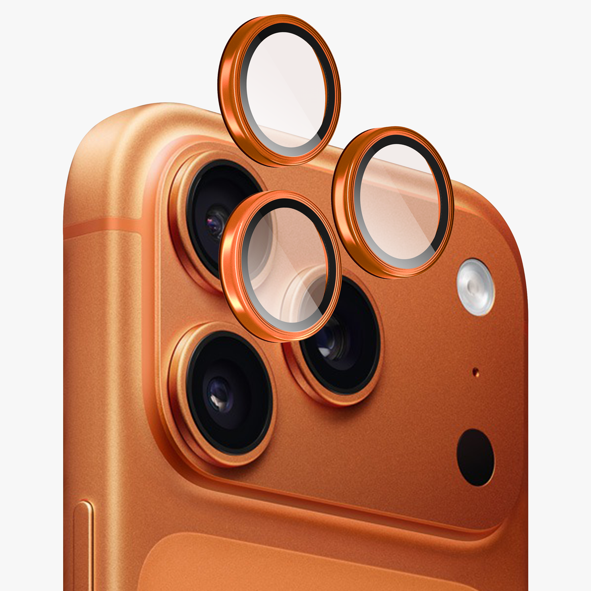 GRIPP Focal Camera Lens Protector 3N1 Compatible with Apple iPhone 17 Pro - Orange