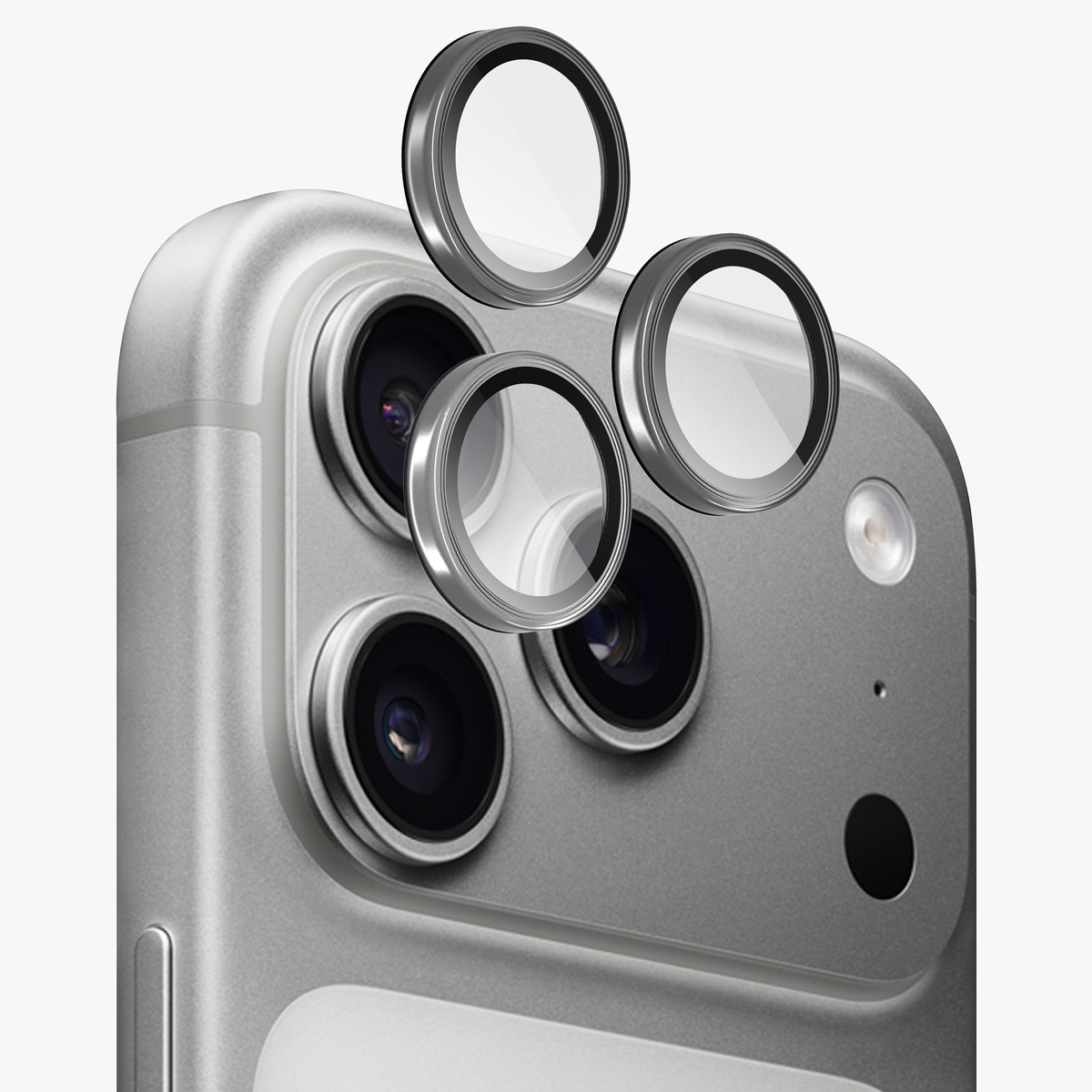 GRIPP Focal Camera Lens Protector 3N1 Compatible with Apple iPhone 17 Pro - Grey