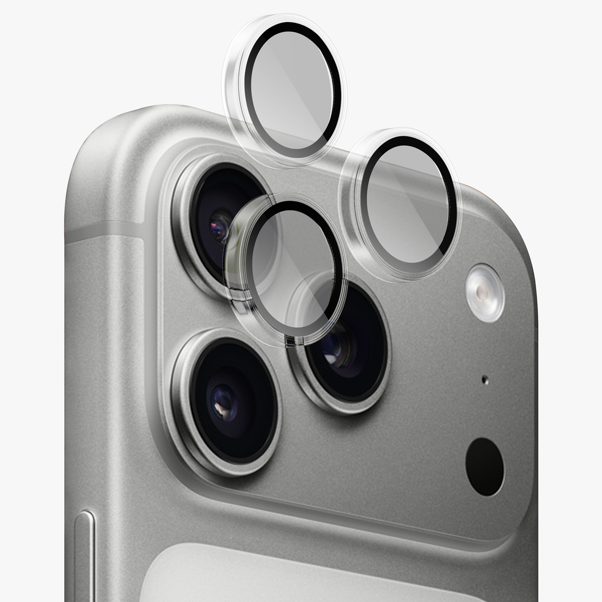 GRIPP Focal Camera Lens Protector 3N1 Compatible with Apple iPhone 17 Pro - Transparent