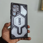 Samsung Galaxy S25 Ultra UAG Monarch Pro Carbon Protective Case with MagSafe - Gray Mobile Case by CoverMeUp - Style 3