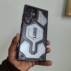 Samsung Galaxy S25 Ultra UAG Monarch Pro Carbon Protective Case with MagSafe - Gray Mobile Case by CoverMeUp - Style 6