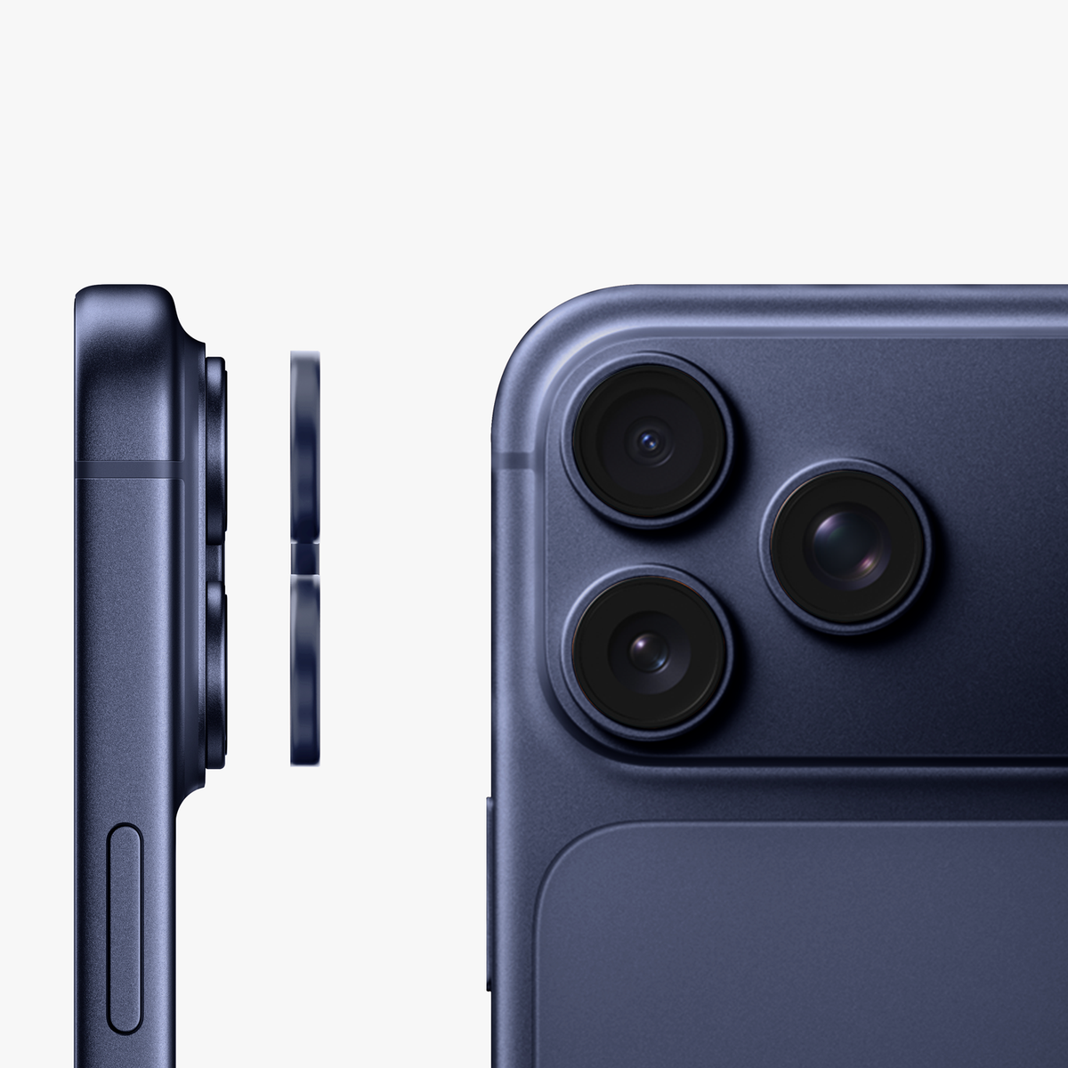 GRIPP Focal Camera Lens Protector 3N1 Compatible with Apple iPhone 17 Pro Max - Blue