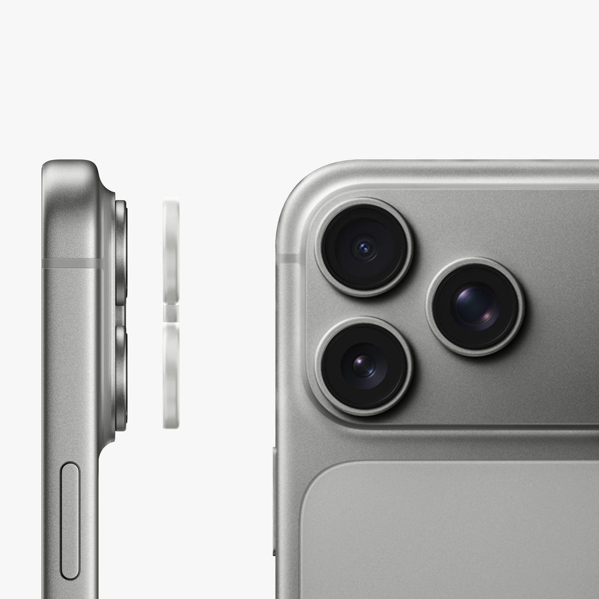 GRIPP Focal Camera Lens Protector 3N1 Compatible with Apple iPhone 17 Pro - Transparent