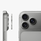 GRIPP Focal Camera Lens Protector 3N1 Compatible with Apple iPhone 17 Pro - Silver