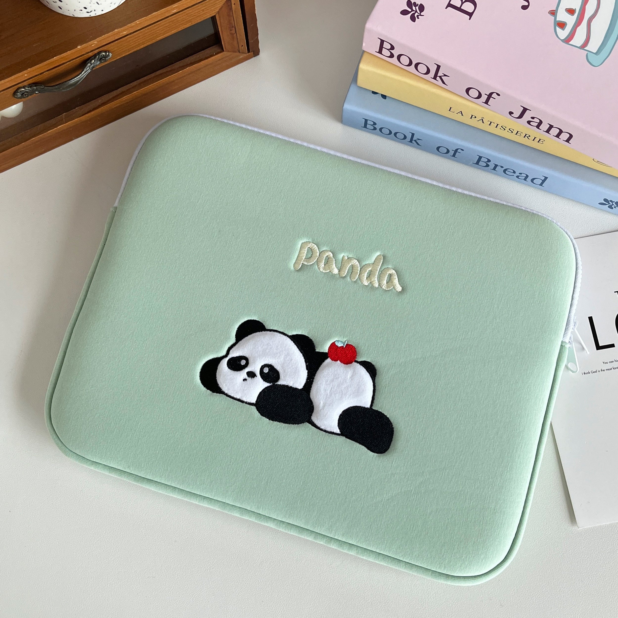 Cute Panda Cushion Soft Sleeve for 13 inches & 14 inches Universal Size