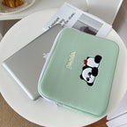Cute Panda Cushion Soft Sleeve for 13 inches & 14 inches Universal Size Mobile Case by CoverMeUp - Style 2