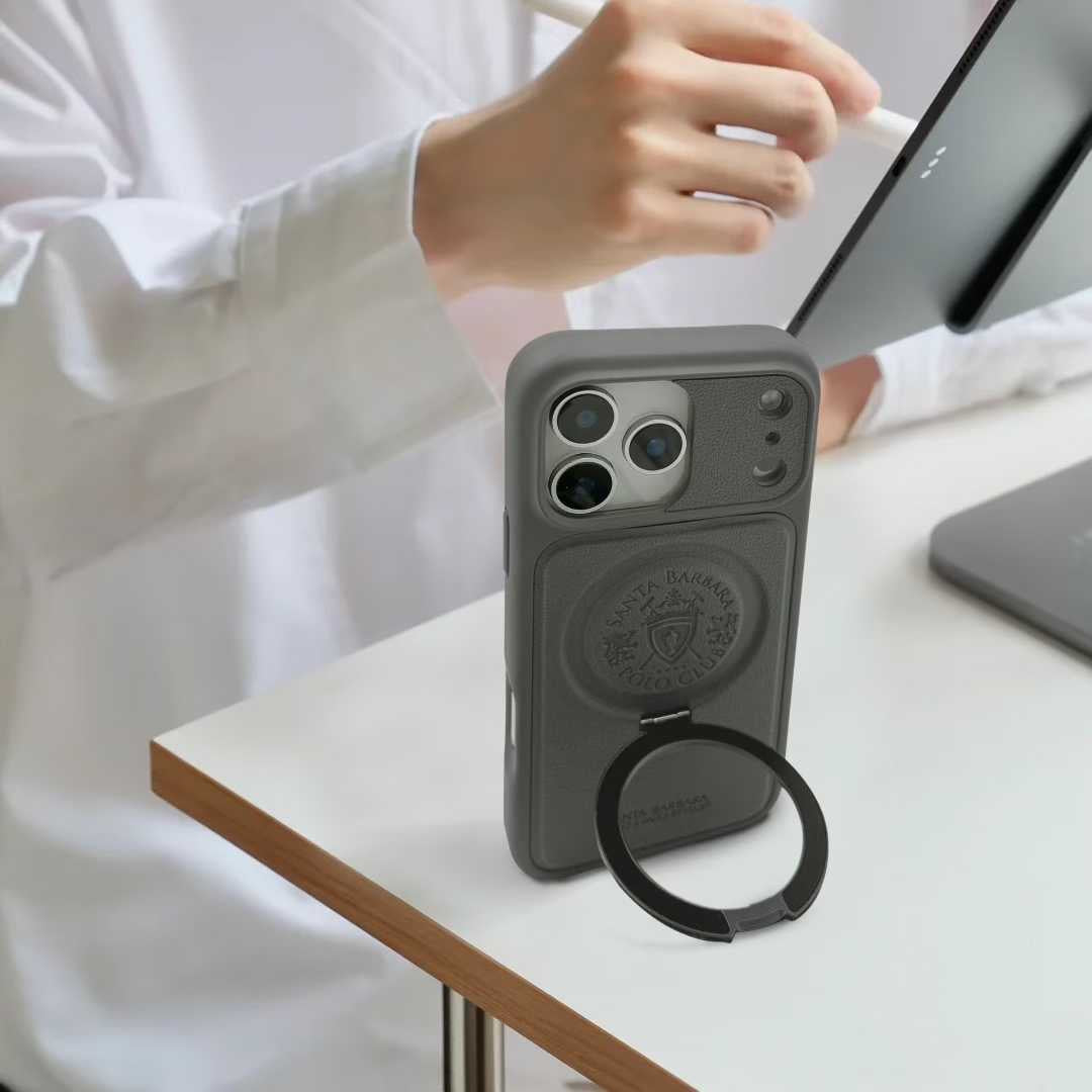 Santa Barbara Polo Raquet Club PRIMO Series for iPhone 17 Pro (Grey)