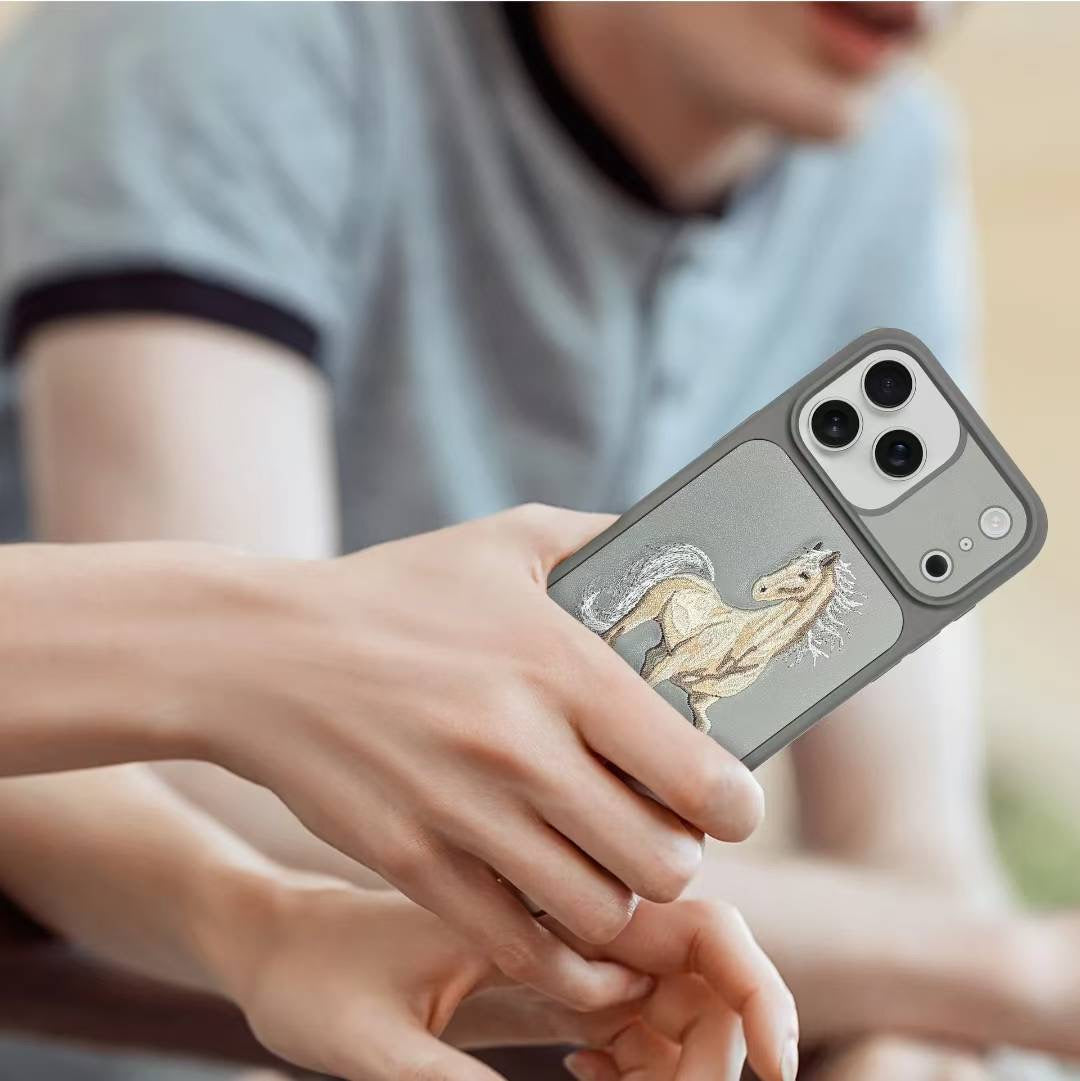 Santa Barbara Polo Raquet Club BORRIS Series for iPhone 17 Pro (Grey)