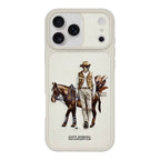 Protective Apple iPhone Back Cover - Santa Barbara Polo Raquet Club CEDRIC Series for iPhone 17 Pro Max (Beige)
