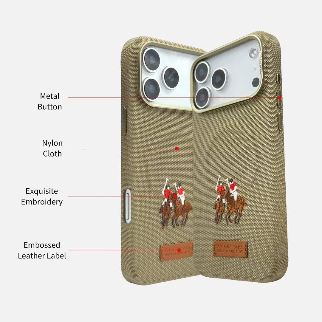Santa Barbara Polo Raquet Club YOLANDA Series for iPhone 17 Pro (Brown)