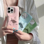 Protective Apple iPhone Back Cover - 3D Aesthetic Bow Soap iPhone Hybrid Silicone Case - Style 6