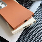 Ultra Thin Leather Soft Silicone Samsung S & A Series Soft Case Mobile Case by CoverMeUp - Style 13