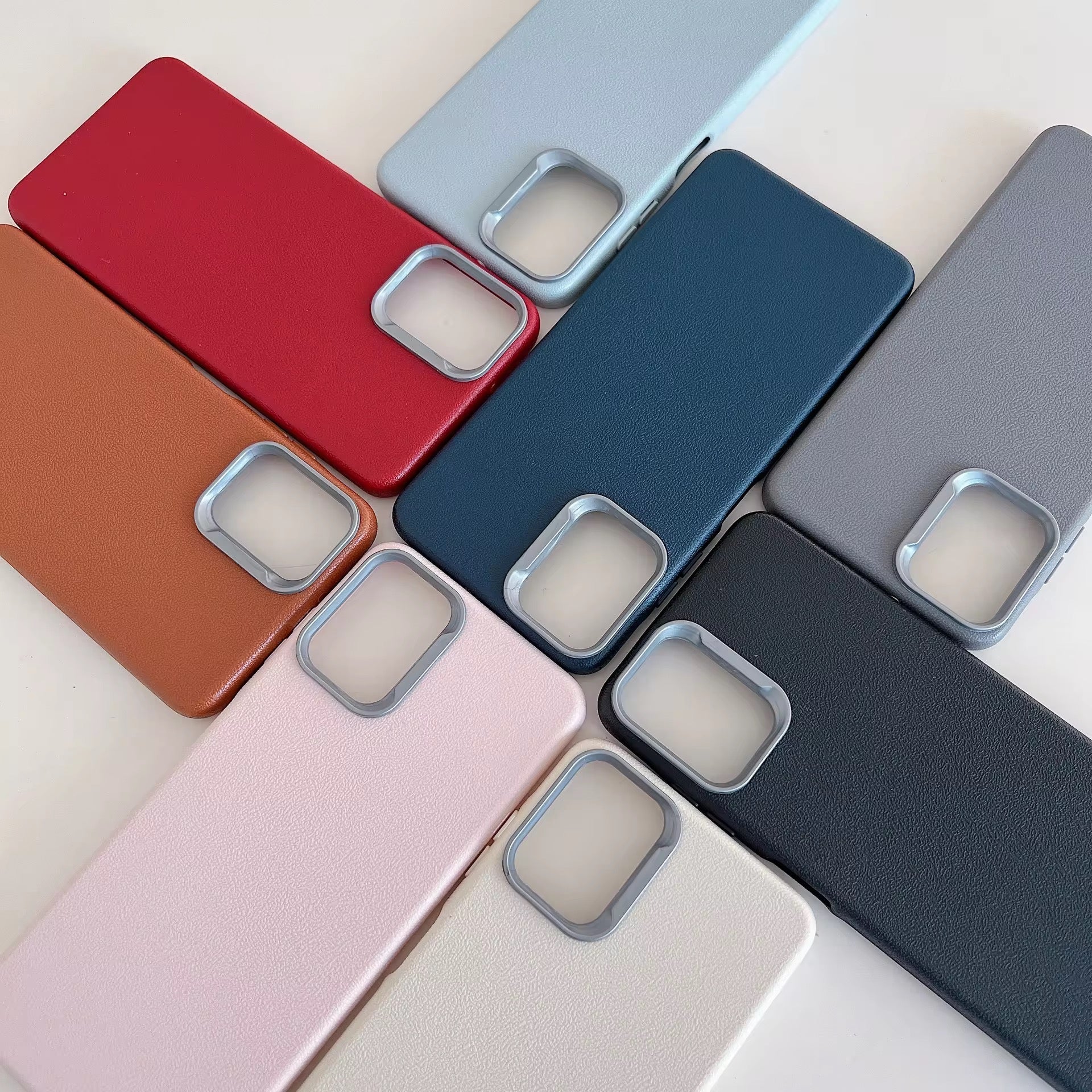 Ultra Thin Leather Soft Silicone Samsung S & A Series Soft Case Mobile Case by CoverMeUp - Style 7