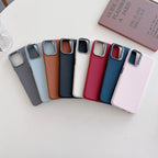 Ultra Thin Leather Soft Silicone Samsung S & A Series Soft Case Mobile Case by CoverMeUp - Style 6