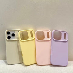 Liquid Silicone iPhone Case – Soft Touch Pastel & Classic Colors