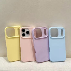 Liquid Silicone iPhone Case – Soft Touch Pastel & Classic Colors