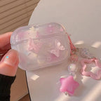 Cute 3D Butterfly Silicone Airpod With Lanyard Mobile Case by CoverMeUp - Style 2