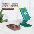 Kawaii Cute Cartoon Portable Table Desktop Phone Holder Stand Mobile Case by CoverMeUp - Style 3