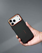 Case for iPhone 17 Pro Max | Metal Camera Ring Hard Carbon Fibre Magsafe Case