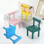 Mini Chair Portable Table Desktop Phone Holder Stand Mobile Case by CoverMeUp - Style 2