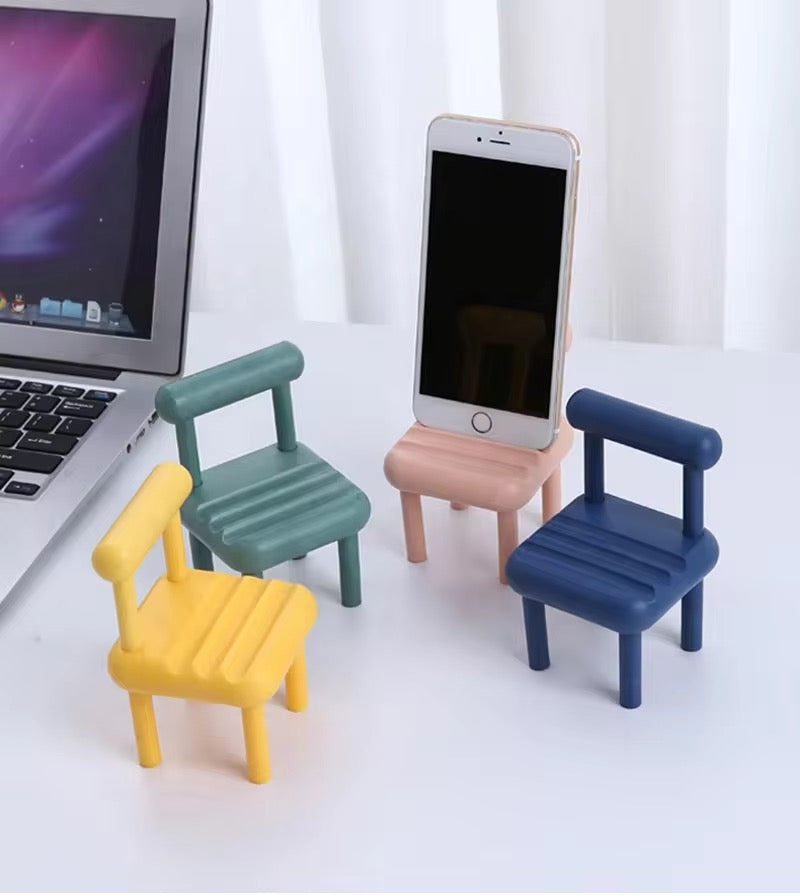 Mini Chair Portable Table Desktop Phone Holder Stand Mobile Case by CoverMeUp