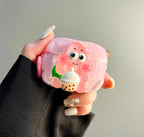 3D Spongebob Squarepants Patrick Star Gary Mr.Krabs Cartoon Glossy Airpod Silicone Case Mobile Case by CoverMeUp - Style 3