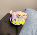 3D Spongebob Squarepants Patrick Star Gary Mr.Krabs Cartoon Glossy Airpod Silicone Case Mobile Case by CoverMeUp - Style 10