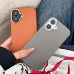 Protective Apple iPhone Back Cover - Ultra Thin Leather Soft Silicone iPhone Soft Case - Style 4