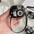 3D Emily In Paris Retro Camera Light Flash Airpod Cases Mobile Case by CoverMeUp - Style 12