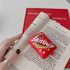 Chocolate Branded Airpod Case Mobile Case by CoverMeUp - Style 3