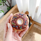 Cute Donut Rubber Silicone Airpod Case Mobile Case by CoverMeUp - Style 3